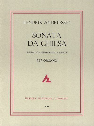 H. Andriessen: Sonata Da Chiesa