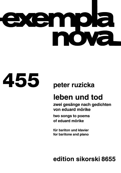 P. Ruzicka: Leben Und Tod (2009) Exempla Nova 455