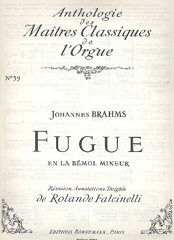 J. Brahms: Fuge A-Moll
