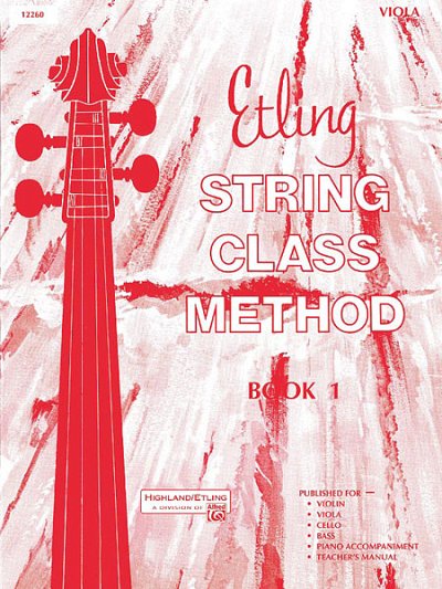 F. Etling: Etling String Class Method, Book 1, Va