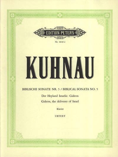 J. Kuhnau: Biblische Sonate Nr. 5 (1700)