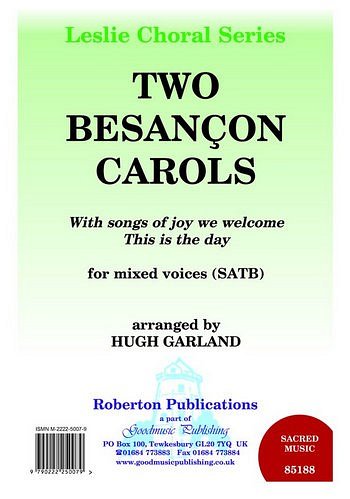 Two Besancon Carols, GchKlav (Chpa)
