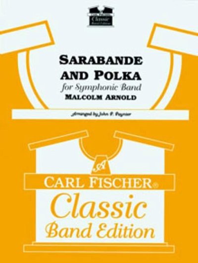 A. Malcolm: Sarabande and Polka, Blaso (Pa+St)