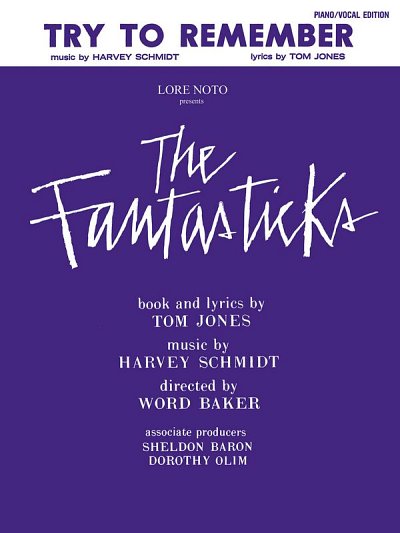 Try To Remember ( From 'The Fantasticks')