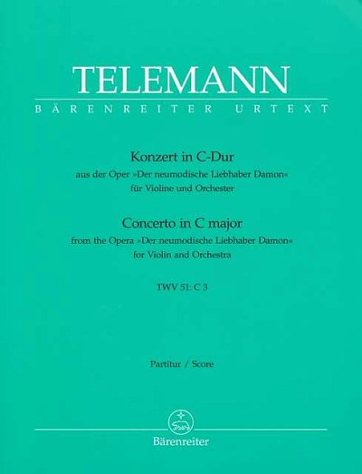 G.P. Telemann: Konzert C-Dur TWV 51:C 3