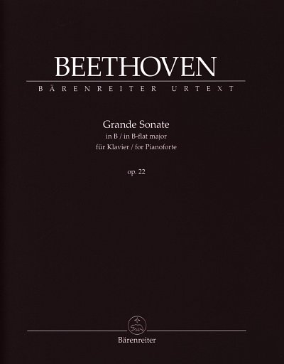 L. v. Beethoven: Grande Sonate B-Dur op. 22, Klav