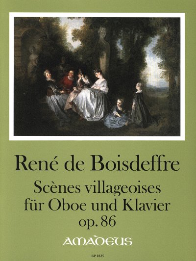 B.R. de: Scenes villageoises op.86, Oboe, Klavier