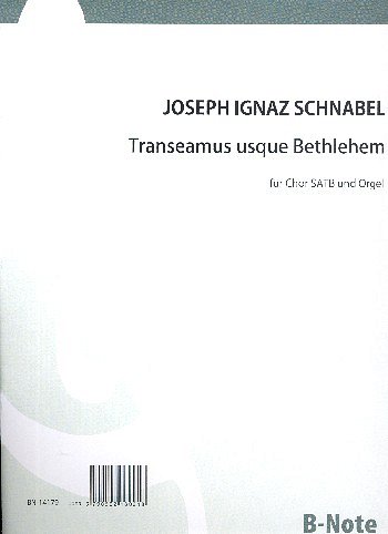J.I. Schnabel: Transeamus usque Bethlehem fü, GchOrg (Part.)