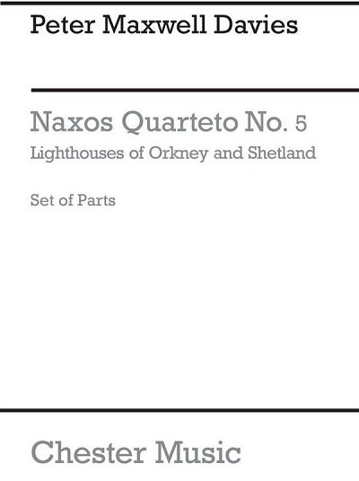 Naxos Quartet No.5 (Parts), 2VlVaVc