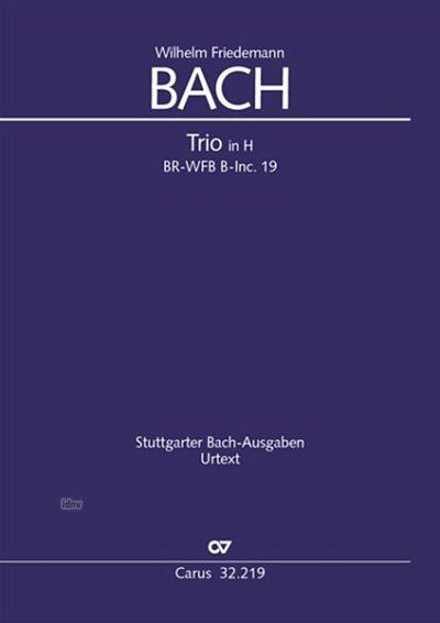 W.F. Bach: Trio  H-Dur BR-WFB B-Inc. 19
