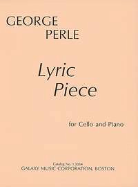 P. George: Lyric Piece , VcKlav