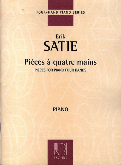 E. Satie: Pieces For Piano - Four Hands, Klav4m (Part.)