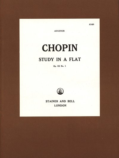 F. Chopin: Etude in A flat, Op. 25, No. 1, Klav