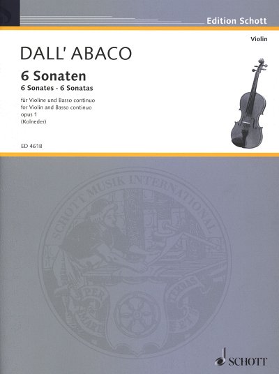 E.F. Dall'Abaco: 6 Sonaten op. 1 