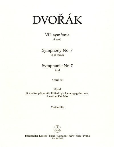 A. Dvorak: Sinfonie Nr. 7 d-Moll op. 70, SinfOrch (VC)
