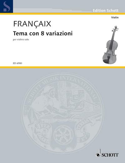 J. Françaix: Tema con 8 variazioni