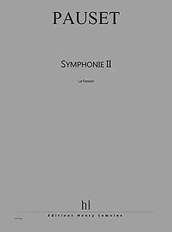 Symphonie II - La liseuse, GesOrch (Part.)