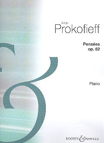 S. Prokofjew: Pensées op. 62/1-3, Klav
