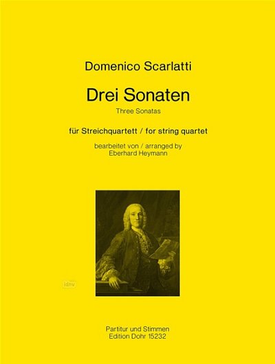 D. Scarlatti: Drei Sonaten fuer Streichquartett, 4Str (Pa+St
