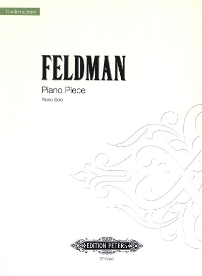 M. Feldman: Piano Piece (1955)