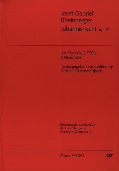 J. Rheinberger: Johannisnacht Es-Dur op. 91 (1875)
