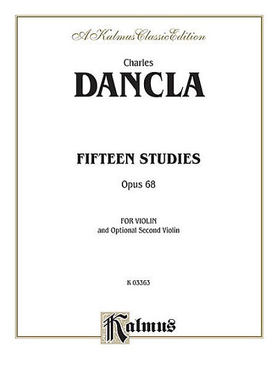 C. Dancla: 15 Studies Op 68