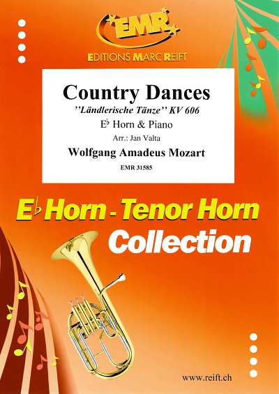 DL: W.A. Mozart: Country Dances, HrnKlav