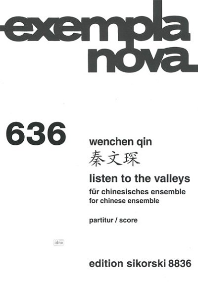 W. Qin: Listen to the Valleys , Kamens (Stp)