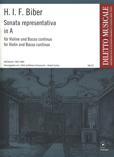 H.I.F. Biber: Sonata representativa in A, VlBc (KlavpaSt)
