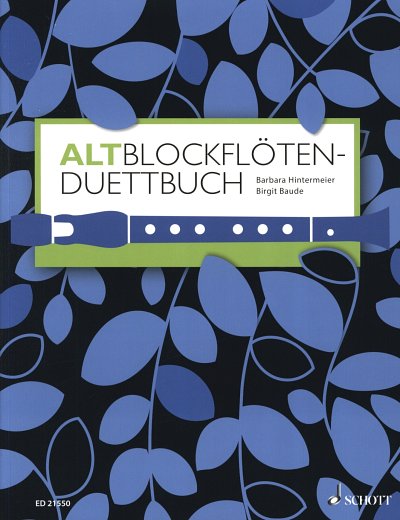 B. Hintermeier: Altblockflöten-Duettbuch, 2Ablf (Sppa)