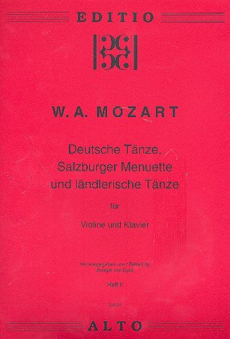 W.A. Mozart: Deutsche Taenze 2