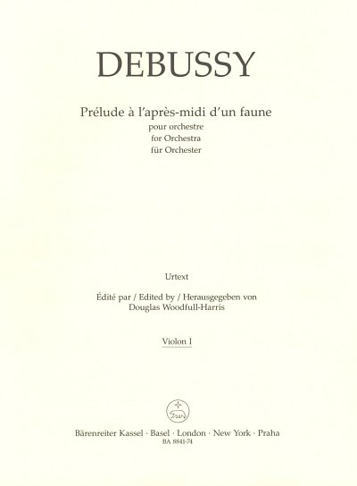 C. Debussy: Prélude à l'après-midi d'un faune, Sinfo (Vl1)