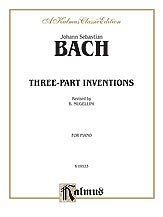 J.S. Bach y otros.: Bach: Three-Part Inventions (Ed. Mugellini)
