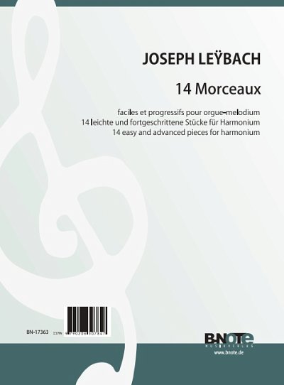 I. Leybach y otros.: 14 Morceaux faciles et progressifs für Harmonium