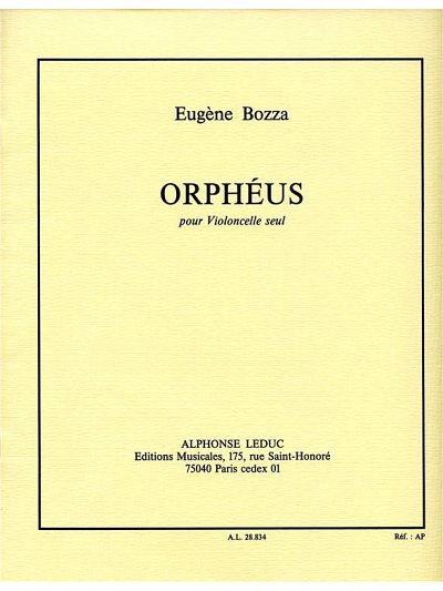 E. Bozza: Orpheus