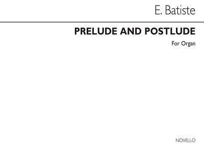 E. Batiste: Prelude And Postlude Organ