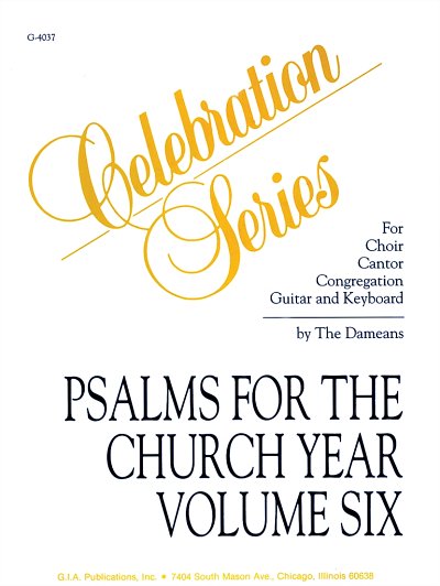 Psalms for the Church Year - Volume 6, Spiral ed (Part.)