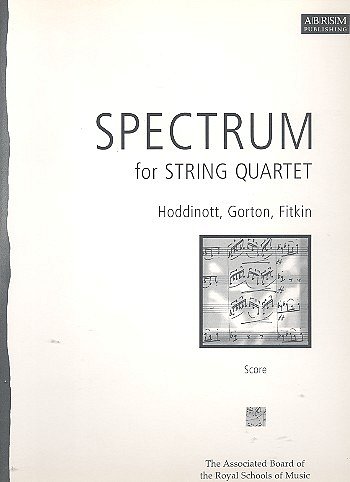Spectrum for String Quartet, Score, 2VlVaVc (Pa+St)