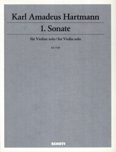 K.A. Hartmann: 1. Sonate