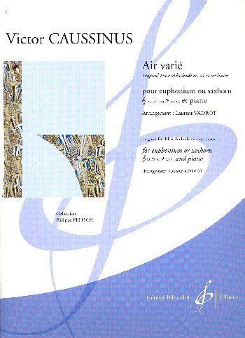 V. Caussinus: Air varié pour ophicléide et orchestre