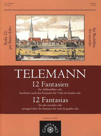 G.P. Telemann: 12 Fantasien, Ablf
