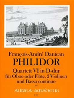 Philidor Francois Andre Danican: Quartett 6 D-Dur Aurea Amad
