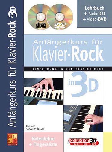 Anfängerkurs für Klavier-Rock in 3D, Klav