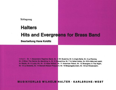 Halters Hits and Evergreens 1, Blaso/Bigb (Schl)