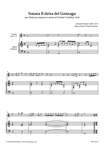 DL: G. Fantini: Sonata II detta del Gonzaga aus: 