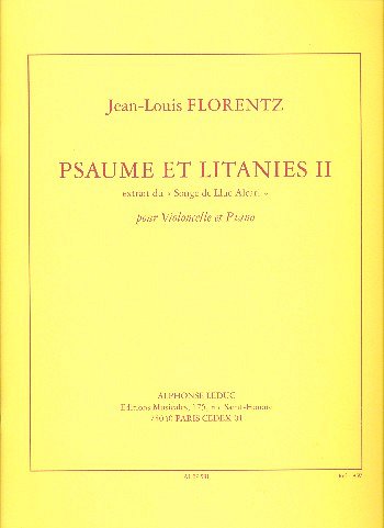 J. Florentz: Psaume et Litanies II, VcKlav (KlavpaSt)