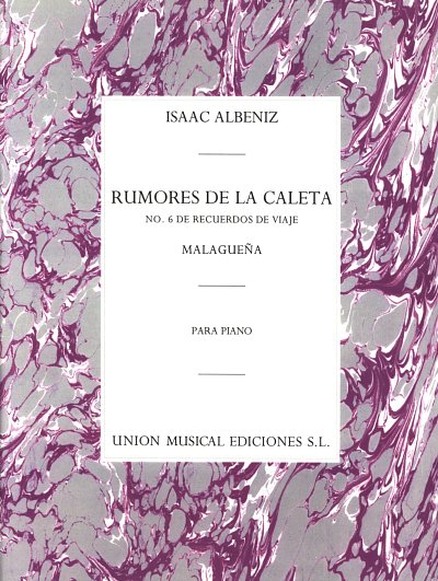 I. Albéniz: Rumores de la Caleta No. 6 op. 71, Klav