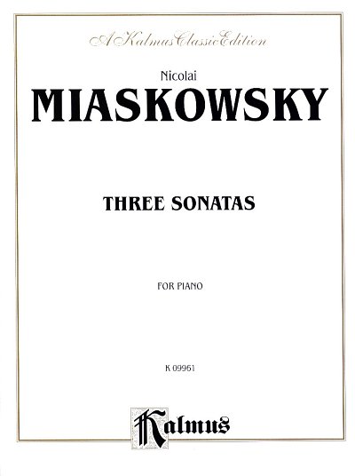 Mjaskowski Nikolai: 3 Sonaten