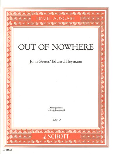 G.J.W./.H. Edward: Out of Nowhere , Klav