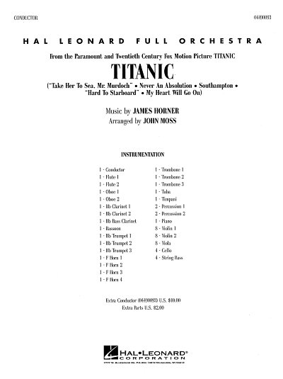J. Horner: Titanic, Sinfo (Part.)